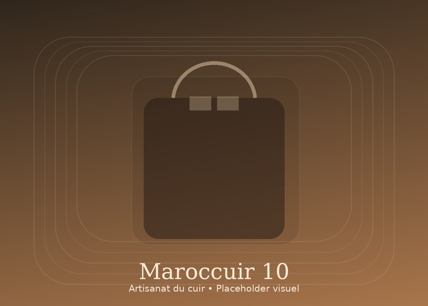 Babouches artisanales